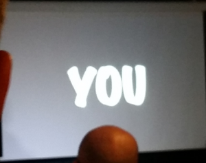 you